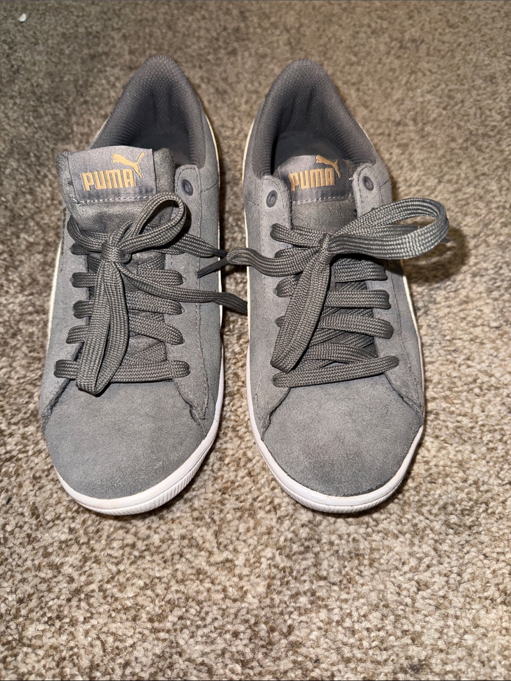 Puma Gray Women's Sneakers size 3.5 = 5 women’s